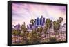 Cityscapes - Los Angeles, California Pastel-Trends International-Framed Poster