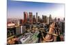 Cityscapes - Los Angeles, California-Trends International-Mounted Poster