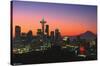 Cityscapes - Seattle, Washington-Trends International-Stretched Canvas