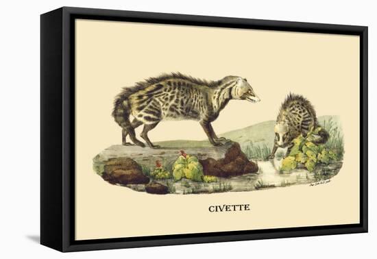 Civette-E.f. Noel-Framed Stretched Canvas