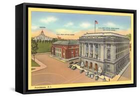 Civic Buildings of Providence, Rhode Island-null-Framed Stretched Canvas