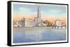 Civic Center, Columbus, Ohio-null-Framed Stretched Canvas