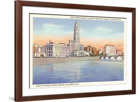 Civic Center, Columbus, Ohio-null-Framed Premium Giclee Print