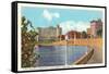 Civic Center, Lakeland, Florida-null-Framed Stretched Canvas