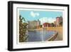 Civic Center, Lakeland, Florida-null-Framed Art Print