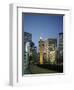 Civic Center Plaza Skyscrapers in the Evening, Denver, Colorado, USA-Christopher Rennie-Framed Photographic Print