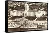 Civic Center, Ships, San Diego, California-null-Framed Stretched Canvas