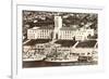 Civic Center, Ships, San Diego, California-null-Framed Art Print