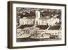 Civic Center, Ships, San Diego, California-null-Framed Art Print