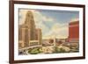 Civic Center, Statler Hotel, Buffalo-null-Framed Art Print