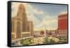 Civic Center, Statler Hotel, Buffalo-null-Framed Stretched Canvas