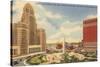 Civic Center, Statler Hotel, Buffalo-null-Stretched Canvas