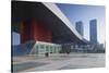 Civic Centre and Civic Square, Futian, Shenzhen, Guangdong, China-Ian Trower-Stretched Canvas