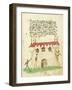 Civic festival of the Nuremberg Schembartlauf - Castle-German 16th Century-Framed Art Print