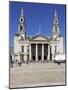 Civic Hall, Millennium Square, Leeds, West Yorkshire, England, Uk-Peter Richardson-Mounted Photographic Print