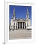 Civic Hall, Millennium Square, Leeds, West Yorkshire, England, Uk-Peter Richardson-Framed Photographic Print