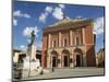 Civic Theatre, Piazza Vittorio Veneto, Norcia, Umbria, Italy, Europe-Jean Brooks-Mounted Photographic Print