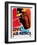 Civil Air Patrol: Eyes of the Home Skies, World War II aviation print.-Vernon Lewis Gallery-Framed Art Print