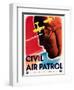 Civil Air Patrol: Eyes of the Home Skies, World War II aviation print.-Vernon Lewis Gallery-Framed Art Print