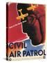 Civil Air Patrol-Eyes Of The Home Skies-US Government-Stretched Canvas