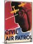 Civil Air Patrol-Eyes Of The Home Skies-US Government-Mounted Art Print