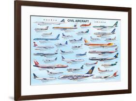 Civil Aircraft-null-Framed Poster