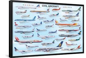 Civil Aircraft-null-Framed Poster