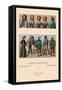 Civil Costumes of the French Nobility, 1364-1461-Racinet-Framed Stretched Canvas