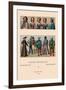 Civil Costumes of the French Nobility, 1364-1461-Racinet-Framed Art Print