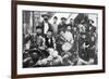 Civil Drummers-null-Framed Premium Giclee Print