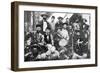 Civil Drummers-null-Framed Art Print