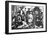 Civil Drummers-null-Framed Art Print