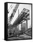 Civil Engineers on the Site of Coleshill Gas Works, Warwickshire, 1962-Michael Walters-Framed Stretched Canvas