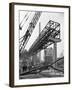 Civil Engineers on the Site of Coleshill Gas Works, Warwickshire, 1962-Michael Walters-Framed Photographic Print