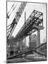 Civil Engineers on the Site of Coleshill Gas Works, Warwickshire, 1962-Michael Walters-Mounted Photographic Print