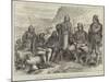 Civil Guards of Knin, Dalmatia, Taking Back a Robber from Zara to the Frontier of Bosnia-null-Mounted Giclee Print
