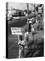 Civil Rights Demonstrations 1961-PD-Stretched Canvas