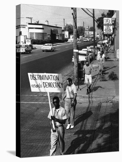Civil Rights Demonstrations 1961-PD-Stretched Canvas