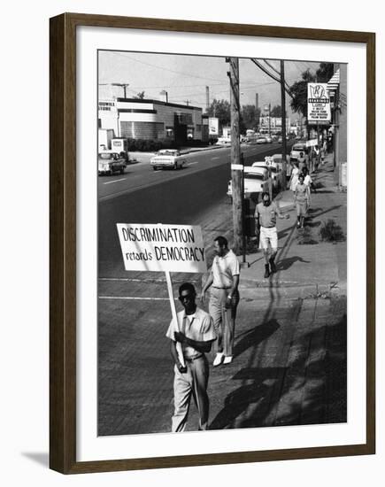 Civil Rights Demonstrations 1961-PD-Framed Premium Photographic Print