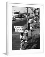 Civil Rights Demonstrations 1961-PD-Framed Premium Photographic Print