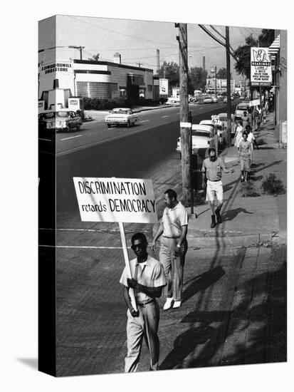 Civil Rights Demonstrations 1961-PD-Stretched Canvas