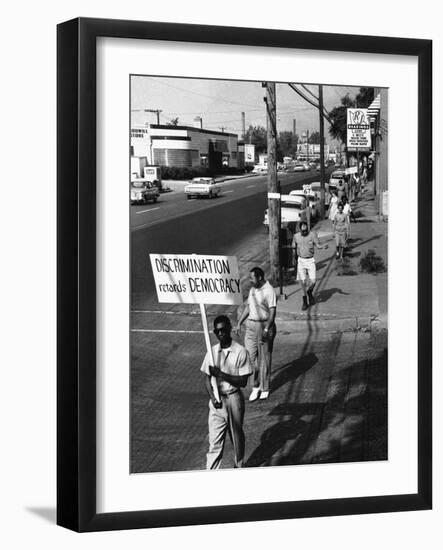 Civil Rights Demonstrations 1961-PD-Framed Photographic Print