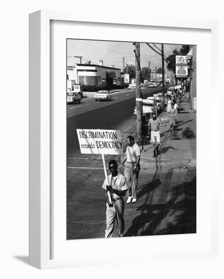 Civil Rights Demonstrations 1961-PD-Framed Photographic Print