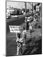 Civil Rights Demonstrations 1961-PD-Mounted Photographic Print