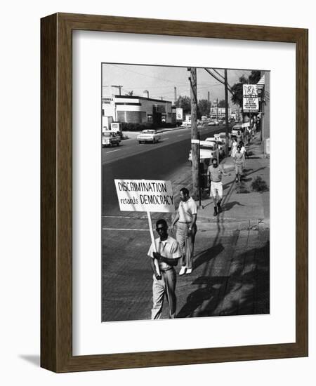 Civil Rights Demonstrations 1961-PD-Framed Photographic Print