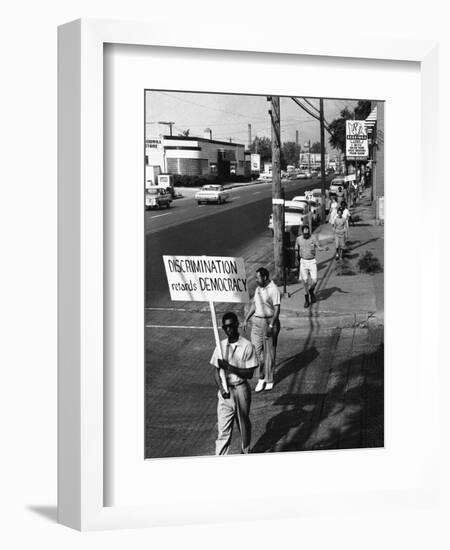 Civil Rights Demonstrations 1961-PD-Framed Photographic Print