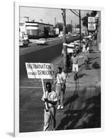 Civil Rights Demonstrations 1961-PD-Framed Photographic Print