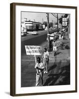 Civil Rights Demonstrations 1961-PD-Framed Photographic Print