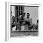 Civil Rights Leader Rev. Martin Luther King Jr. and Wife Visiting Ghanain Independence Ceremonies-Mark Kauffman-Framed Premium Photographic Print