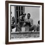 Civil Rights Leader Rev. Martin Luther King Jr. and Wife Visiting Ghanain Independence Ceremonies-Mark Kauffman-Framed Premium Photographic Print